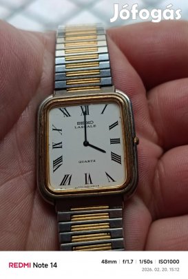 Seiko Lassale férfi karóra ritkaság 
