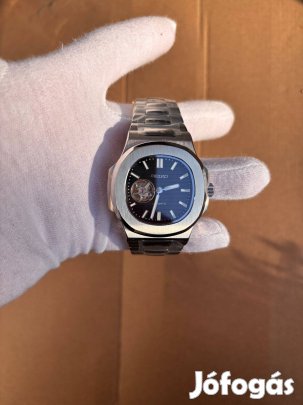 Seiko MOD Black Nautilus Open Heart