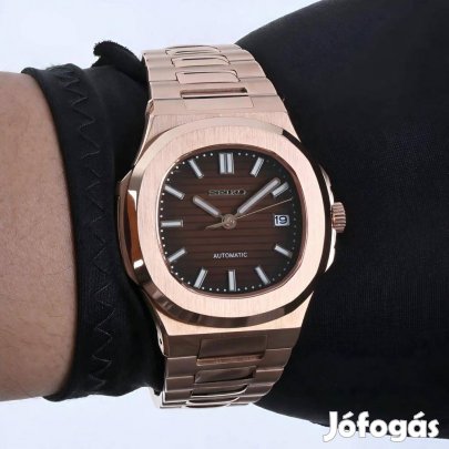 Seiko Nautilus NH38 rózsa arany mod
