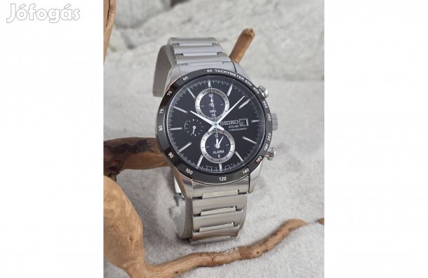 Seiko 'Spirit Solar' férfi karóra, JDM, zafír, számla és garancia 2015