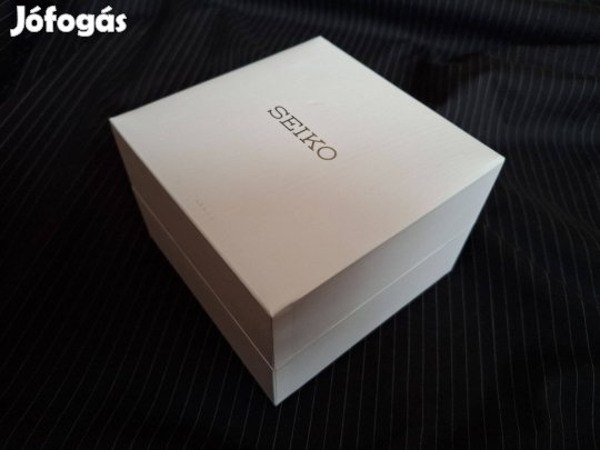 Seiko gyári óradoboz fehér színben új állapot
