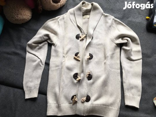 Select Home férfi elegáns cipzáras gombos pulóver pulcsi eladó