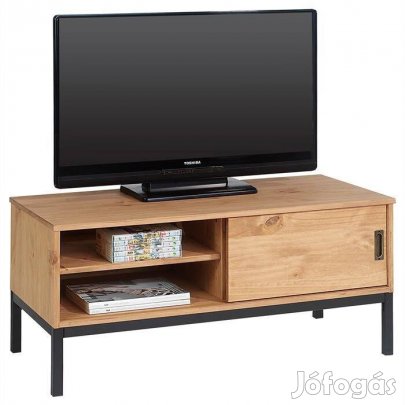 Selma 1 tolóajtós TV komód (világos barna) 83909