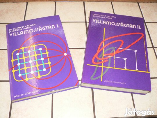 Selmeczi-Schnöller: Villamosságtan I-II. + Példatár + DVD sorozat