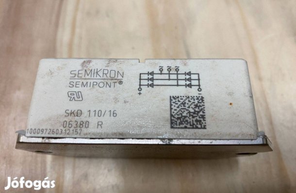 Semikron 3fázisó egyenirányító bivalyerős!! 1db
