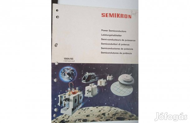 Semikron teljesítmény félvezetők katalógus ,1984-1985