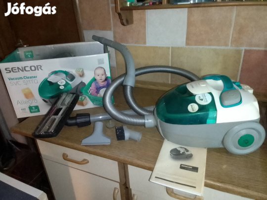 Sencor Allegro vákuum cyclone tartályos porszívó hibátlan