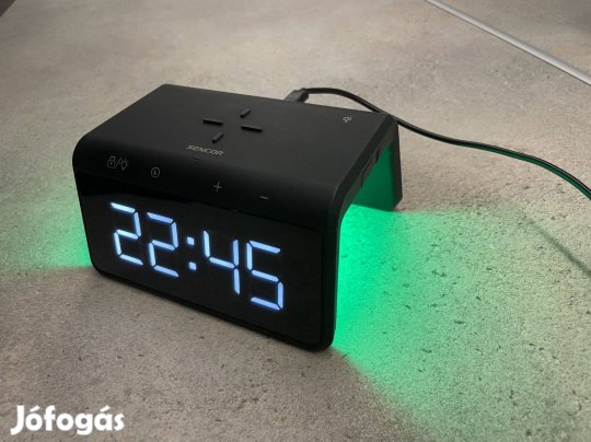 Sencor SDC 7900 Qi Digitális ébresztőóra