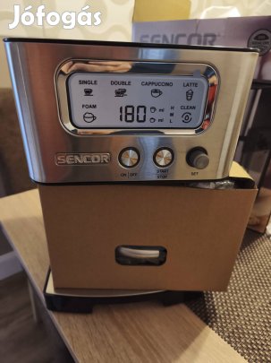 Sencor SES 4090SS tejhabositós kávégép