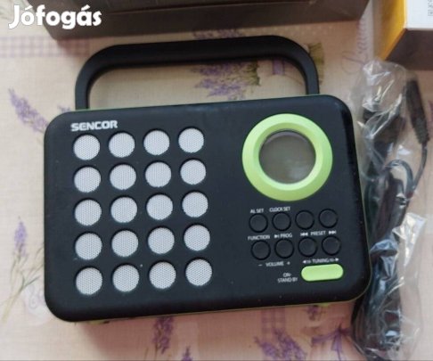 Sencor digitális rádiós óra 2db eladó-Új 