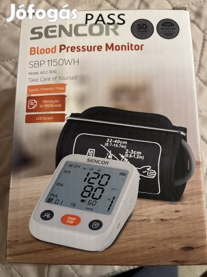 Sencor digitális vérnyomásmérő, újszerű állapotban