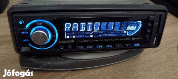 Sencor scd-5805mr autórádió - usb, sd, aux, rádió 