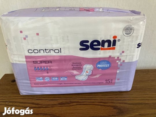Seni Control Super 5, 15 db-os inkontinencia betet Olcson