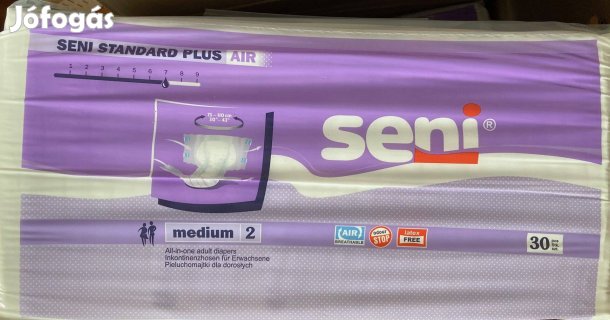 Seni Standard Plus Air Medium, felnőtt pelenka, Olcson ,30 db-os