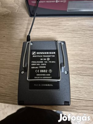 Sennheiser EW100 G2 csíptetős mikrofon készlet 
