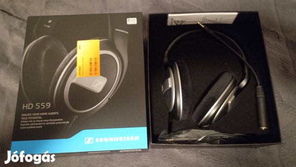 Sennheiser HD 559,fejhallgató,kifogástalan