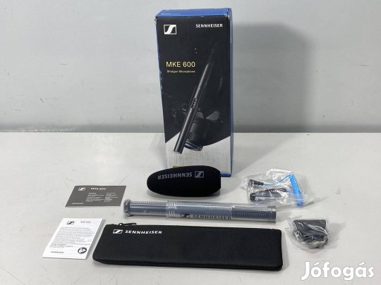 Sennheiser MKE 600 kamera shotgun mikrofon