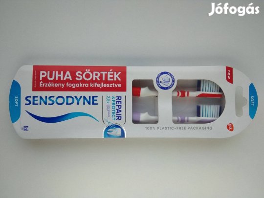 Sensodyne Repair & Protect Soft fogkefe 2 db-os új bontatlan