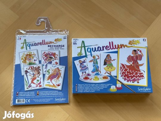 Sentosphere Aquarellum 667 + 664R pótlapok egyben fejlesztő játék új