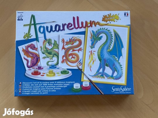 Sentosphere Aquarellum 693 Sárkányok fejlesztő játék új