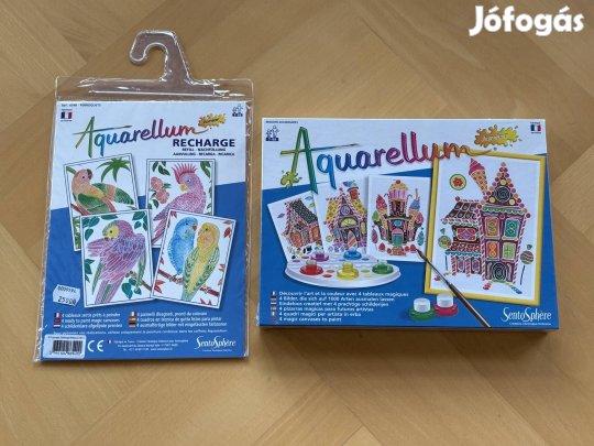 Sentosphere Aquarellum 694 + 654R pótlapok egyben fejlesztő játék új