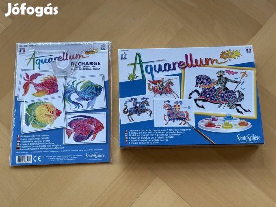 Sentosphere Aquarellum 695 + 650R pótlapok egyben fejlesztő játék új