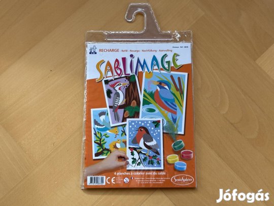 Sentosphere Sablimage 883R pótlapok homokszórós fejlesztő játék új