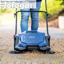 Seprőgép csarnokseprű-térkőseprű-S800 Scheppach - 650mm seprési