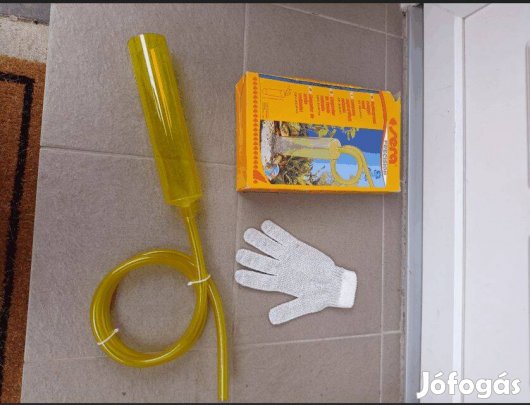 Sera, akvárium kézi aljzattisztító,plusz eyg JBL akv tisztító kesztyű,