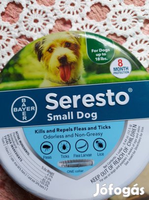 Seresto Small Dog Kistestű kutyáknak nyakörv 