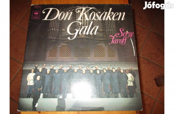 Serge Jaroff Don Kosaken Gala bakelit hanglemez eladó