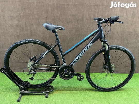 Serious Trekking Kerékpár! 45cm! 28"! Shimano Deore! Tárcsafék! 3x9!