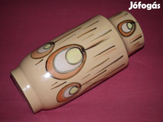 Sérülésmentes nagyobb méretű pávaszemes váza