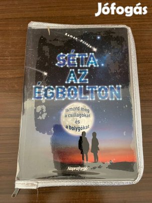 Séta az égbolton- gyermek csillagászati könyv, vízálló borítóban