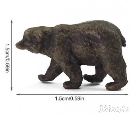 Sétálló Medve HO/1:87 méret (4123)