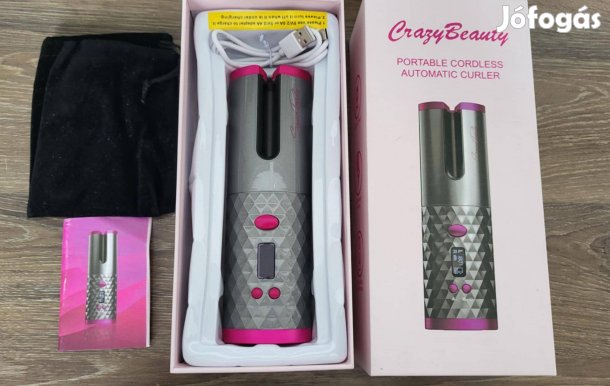 Sevenpanda hajgöndörítő, forgó hajsütővas