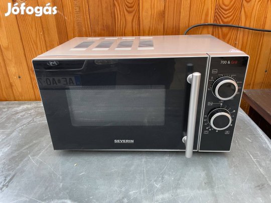 Severin Grilles Mikrohullámú Sütő Mikró Újszerű! Fekete Szürke