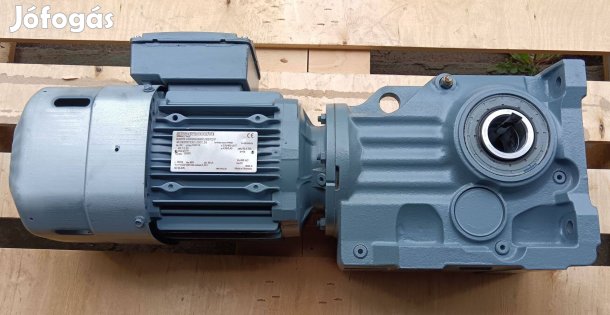 Sew KA67B hajtóműves motor 1.1kW / i=90.04 / 16rpm Sew Eurodrive