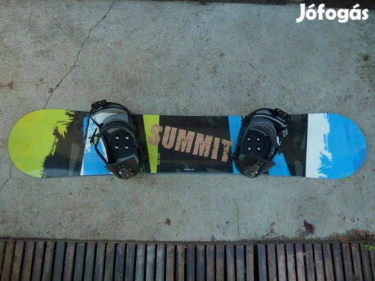 Sewen Summits snowboard lap kötés színte új állapotban eladó. lap:camb