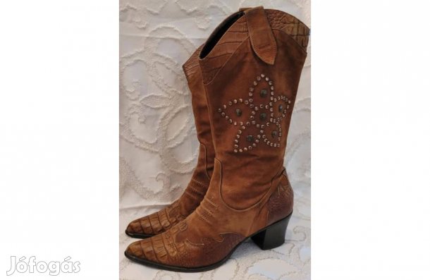 Sgariglia Luigi bőrcsizma. 38-as