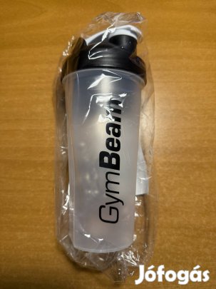 Shaker Blend Bottle átlátszó-fekete szín 700 ml Gymbeam új