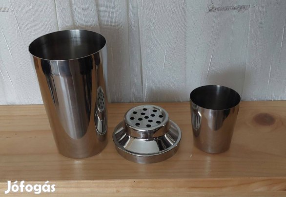 Shaker rozsdamentes acél Manhattan