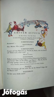 Shakespeare A Vihar németül 