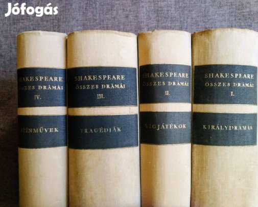 Shakespeare össszes Shakespeare Drámák Sok Könyv Sok Mást Is Hirdetek
