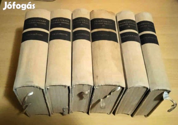 Shakespeare összes drámái I-VI