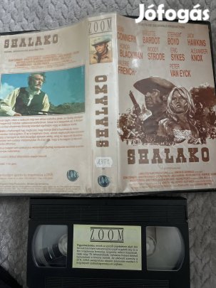 Shalako vhs nagytok zoom western Connery