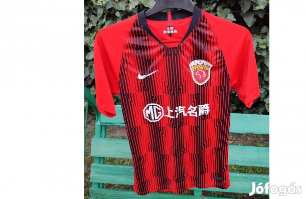 Shanghai Port FC eredeti piros Nike mez (S)