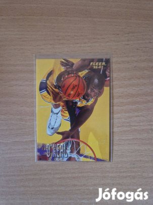 Shaquille O'Neal Fleer 1996-97 #206 kosaras kártya