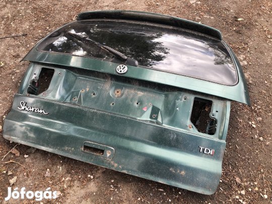 Sharan Alhambra Galaxy csomagtér ajtó szárnyal zöld 