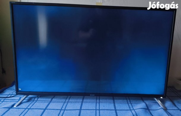 Sharp 40BL2EA sérült kijelzős Full HD Android LED tv.